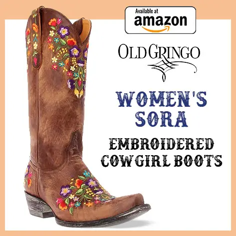 Great Embroidered Cowgirl Boots